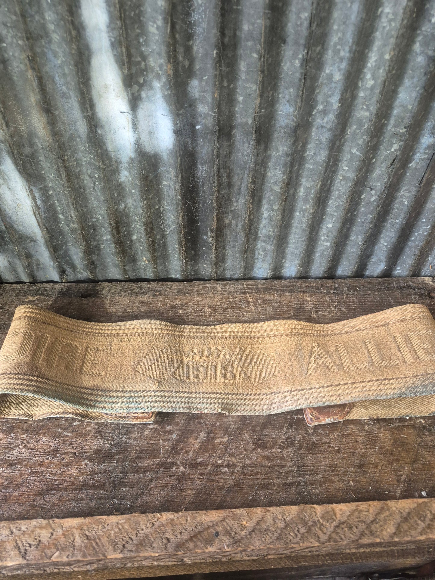 French WW1 Souvenir "Stable Belt"