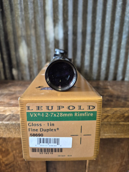 Leupold VX-1 2-7x28mm Rimfire