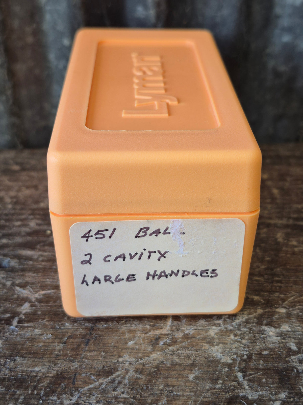 Lyman .451dia round ball, 2 cavity mould