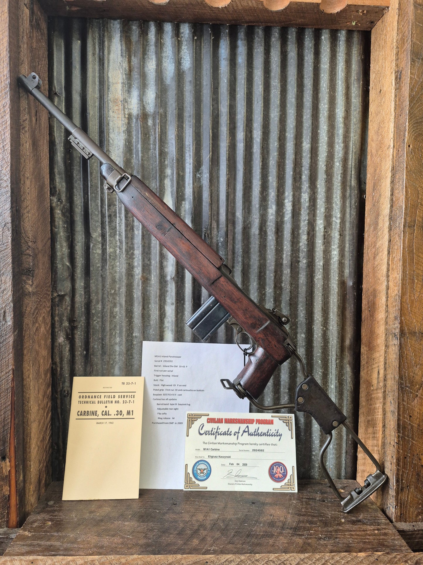 Inland M1A1 Paratrooper Carbine
