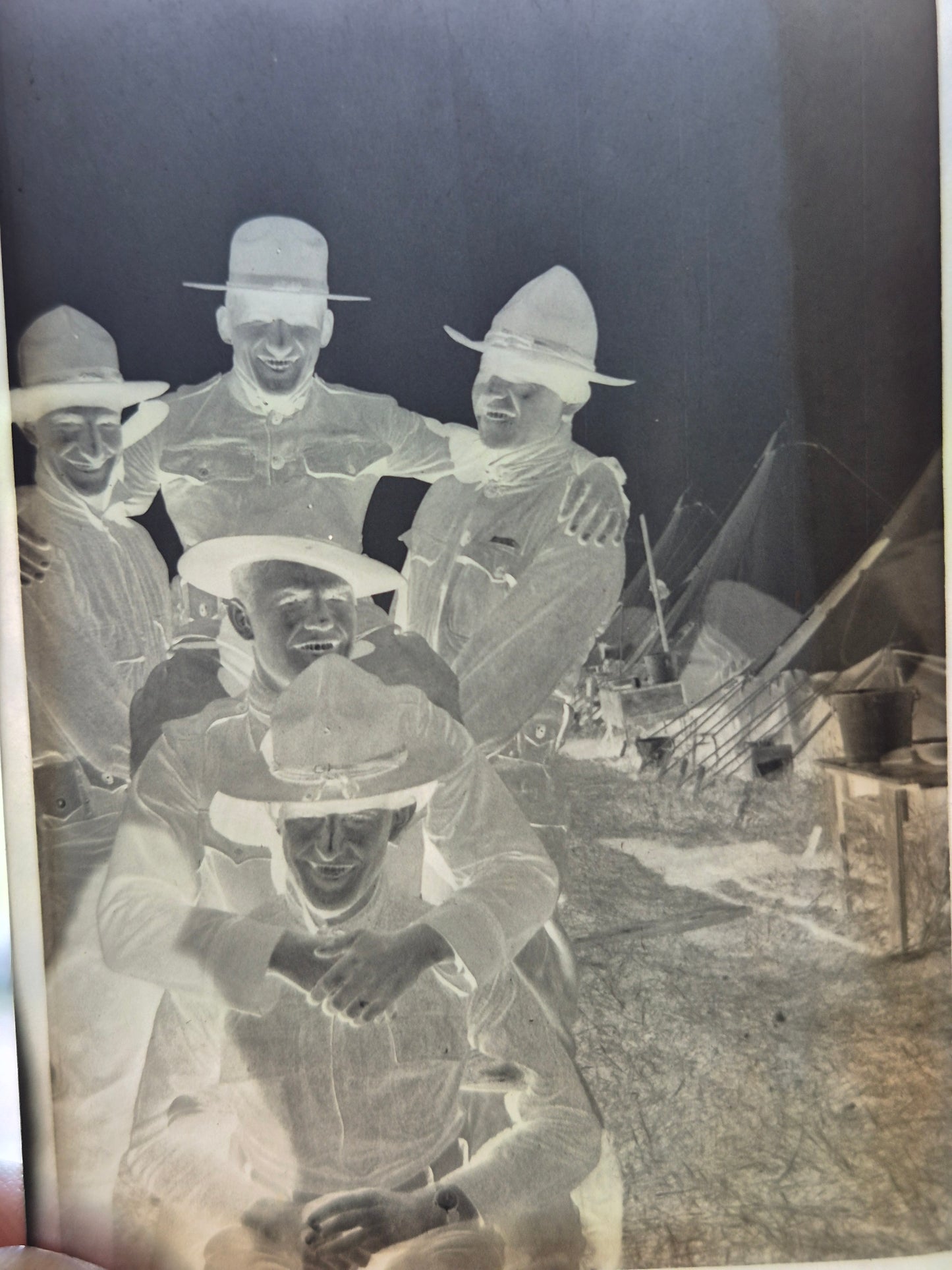 1918 Dated USGI Negatives