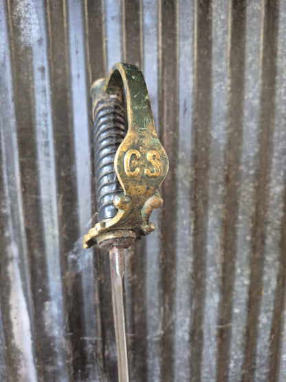 Confederate Artillery Officer’s Saber-Reproduction from House of Blades
