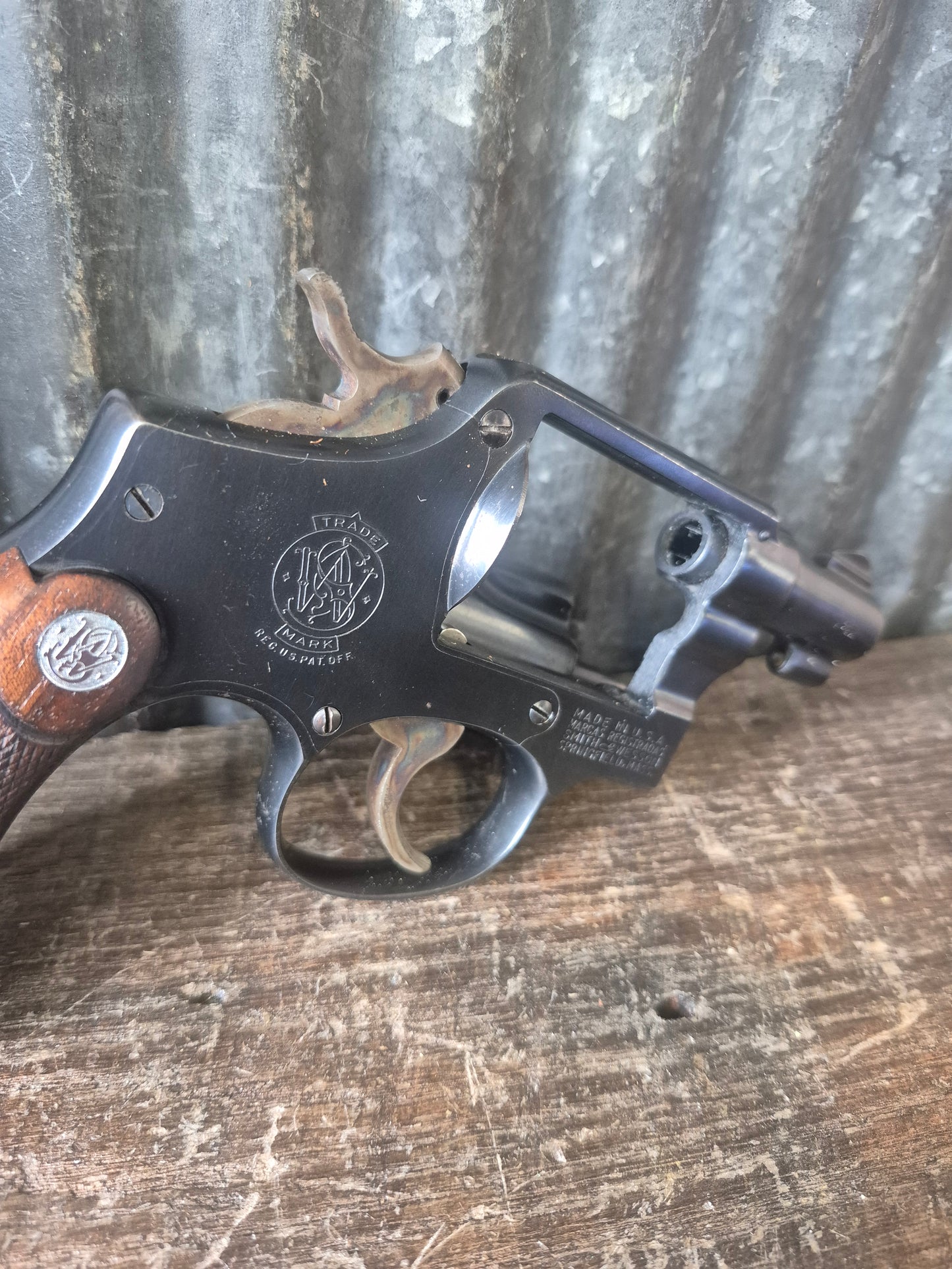 S&W pre-model 10 M&P 38 special