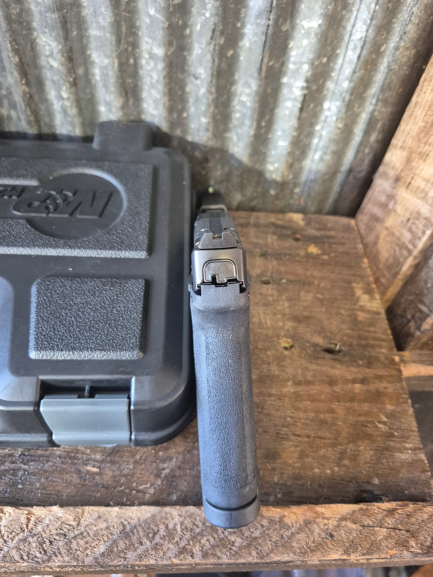 Smith & Wesson M&P 22WMR with Crimson Trace laser