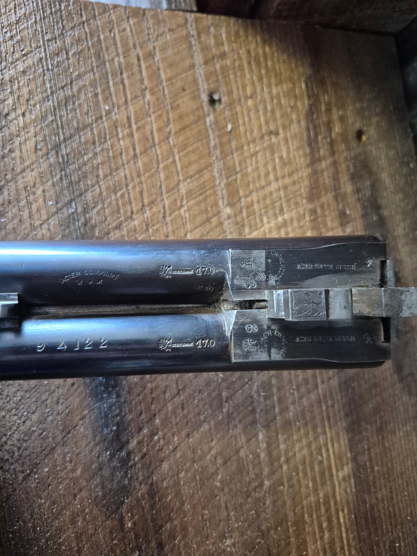 Acier special Ressue 16ga SxS