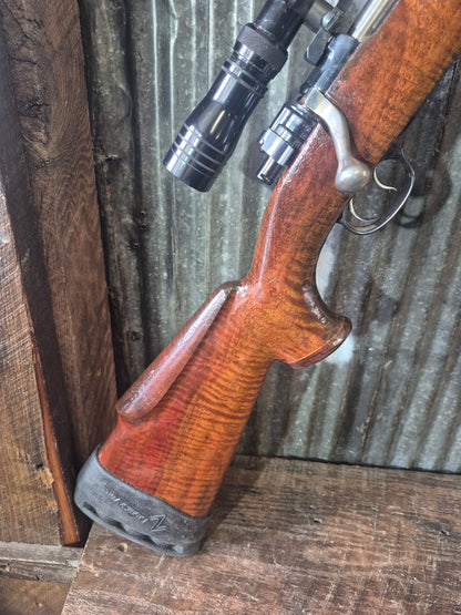 Custom Heavy Barrel Varmint 243 Mauser 98