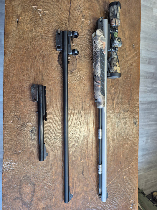 TC ENCORE BARRELS (2) & 1 Contender barrel