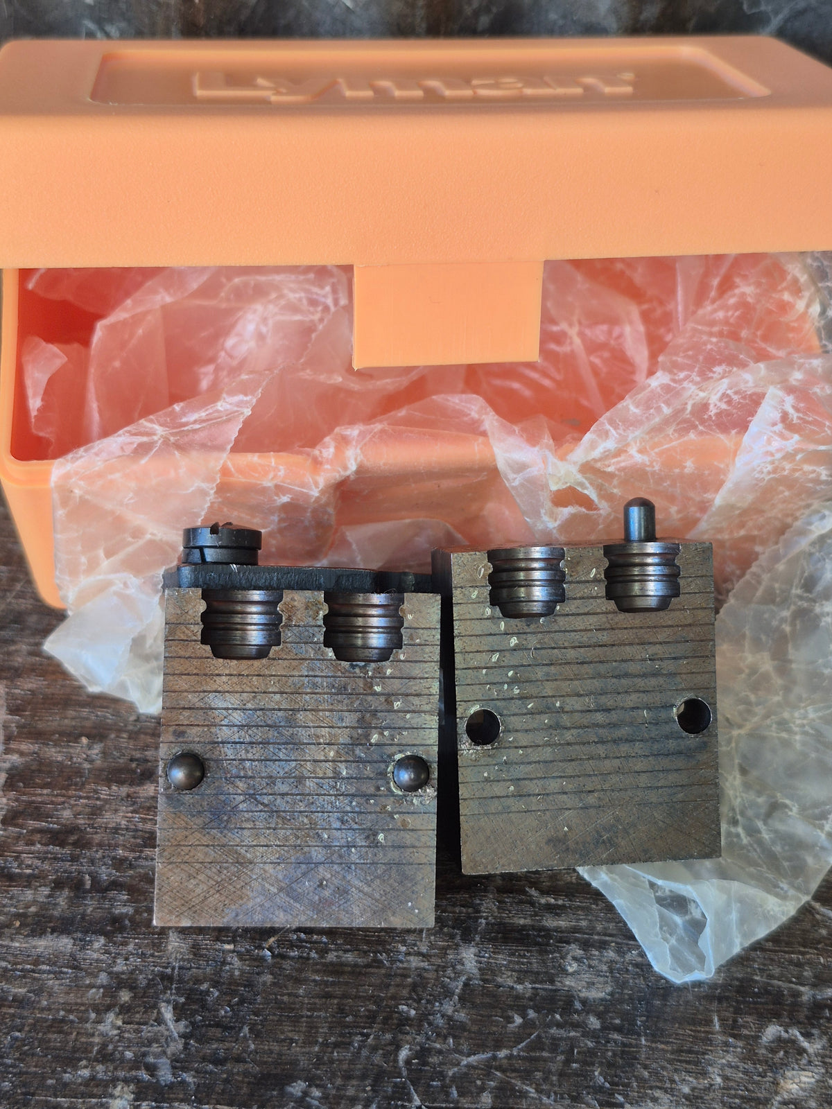 Lyman .358dia 75gr WC double cavity mould block