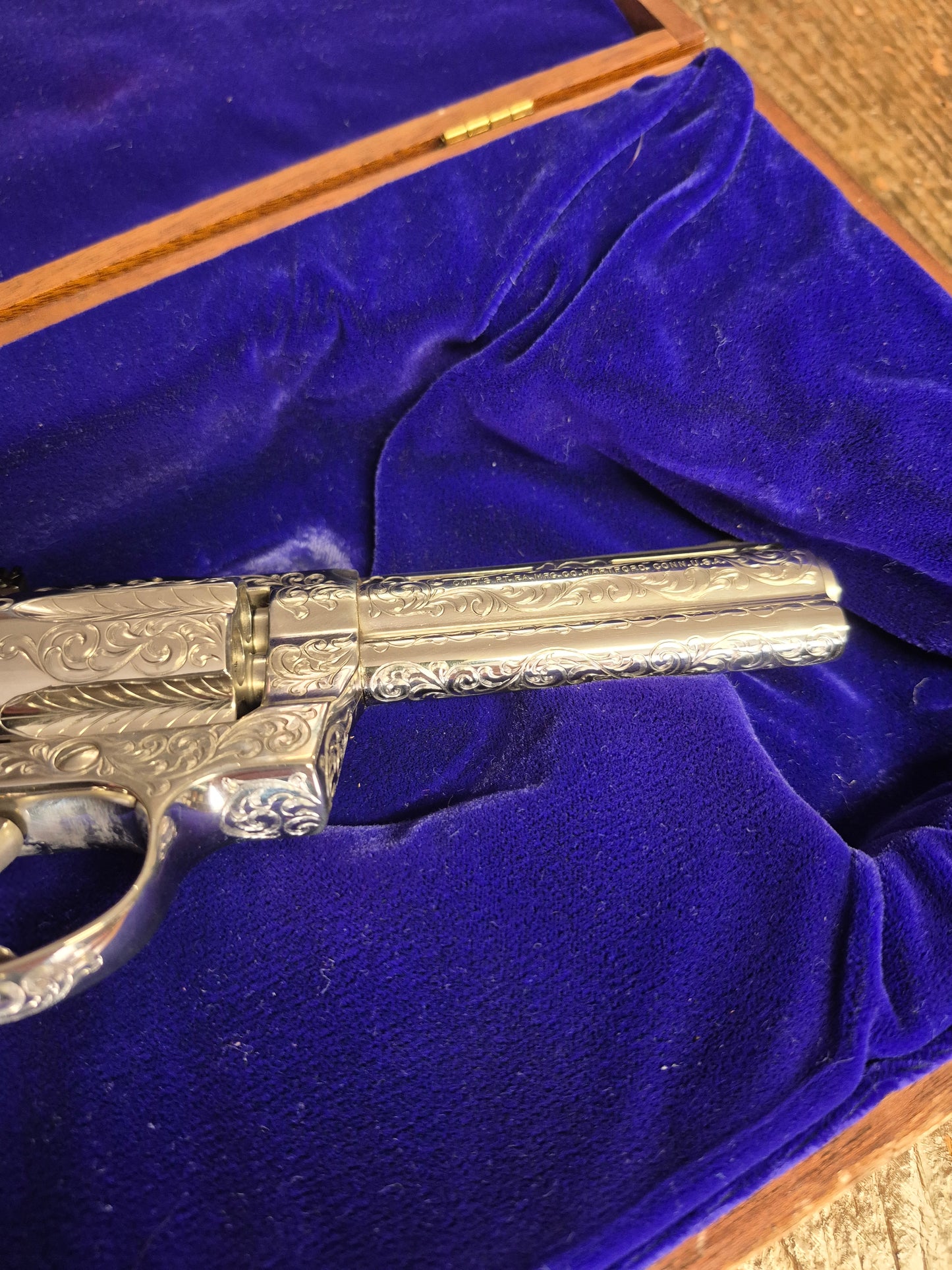 Colt Diamondback .38 Special Grade "D" Engraved