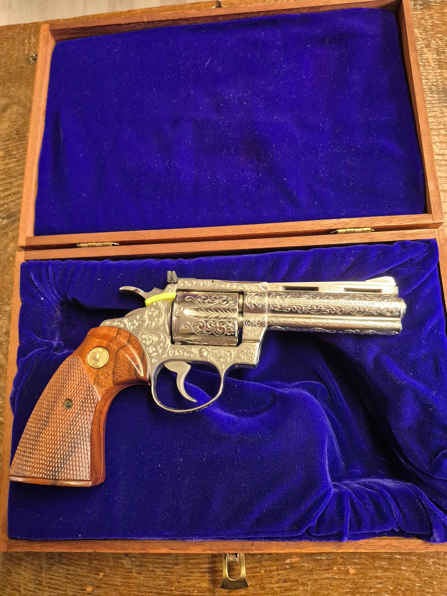 Colt Diamondback .38 Special Grade "D" Engraved