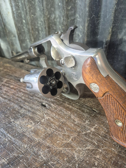Smith and Wesson Pre-Model 10 Nickle .38 Special
