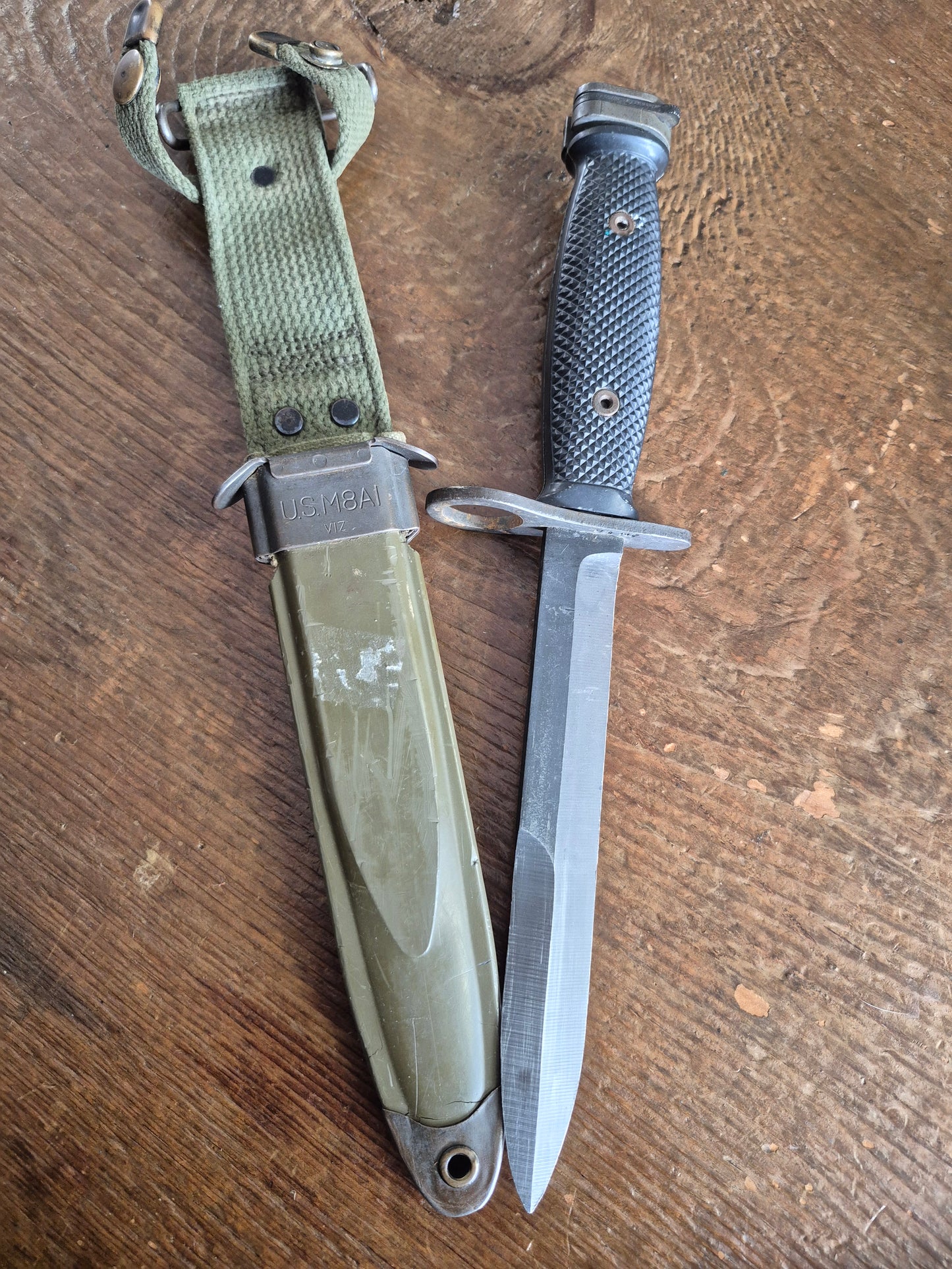 US M7 Bayonet with M8A1 Scabbard