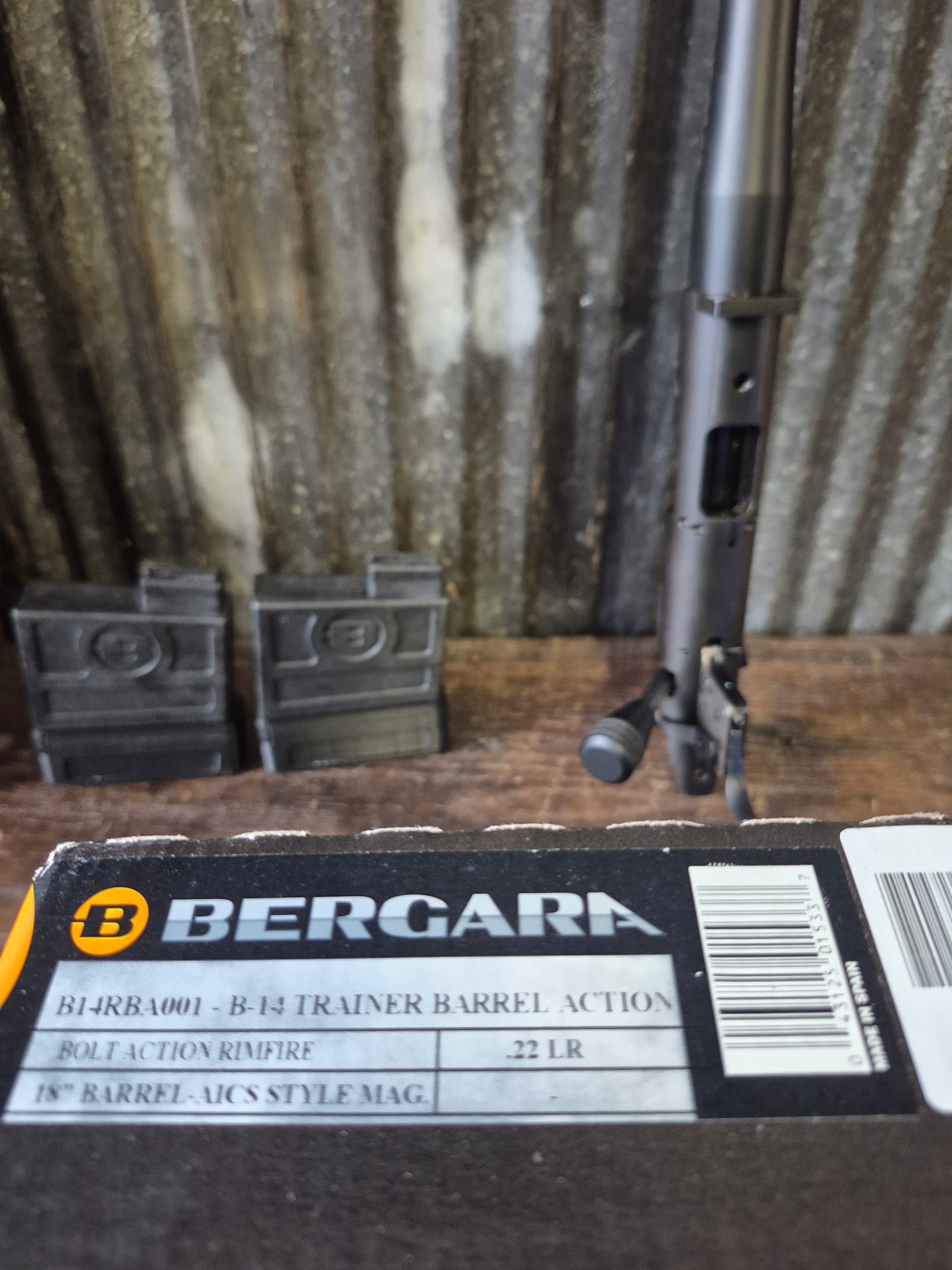 Bergara B-14 Trainer Barrel, Action
