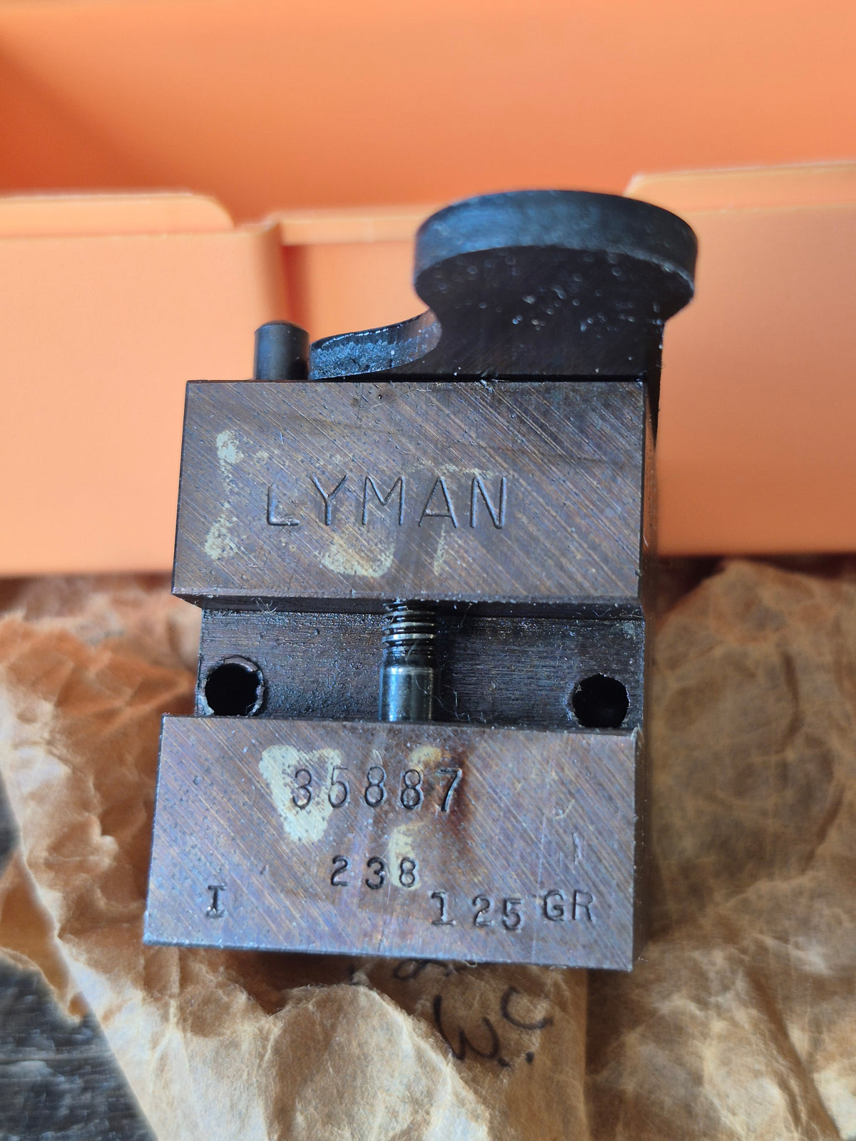 Lyman .358dia 125gr WC double cavity mould