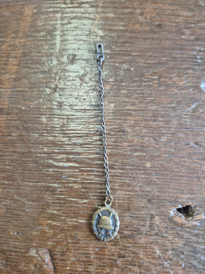 WW2 GERMAN Wound Medal pocket watch chain fob.