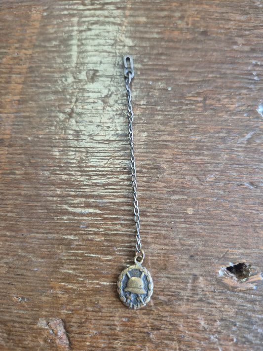 WW2 GERMAN Wound Medal pocket watch chain fob.