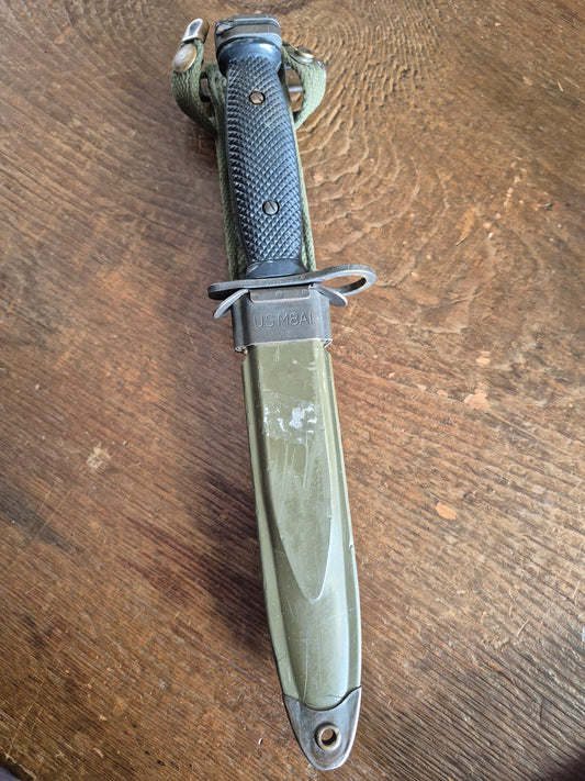 US M7 Bayonet with M8A1 Scabbard