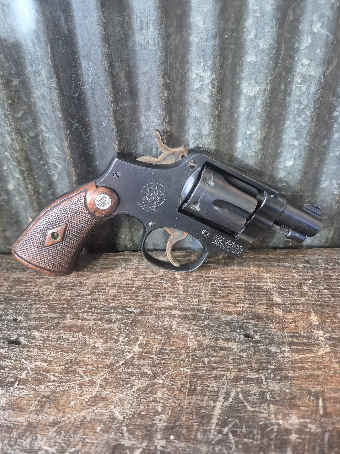 S&W pre-model 10 M&P 38 special