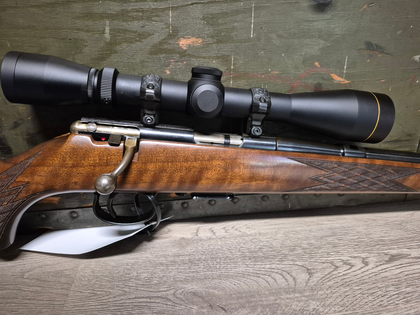 Anschutz 1518 Deluxe Mannlicher  22WMR