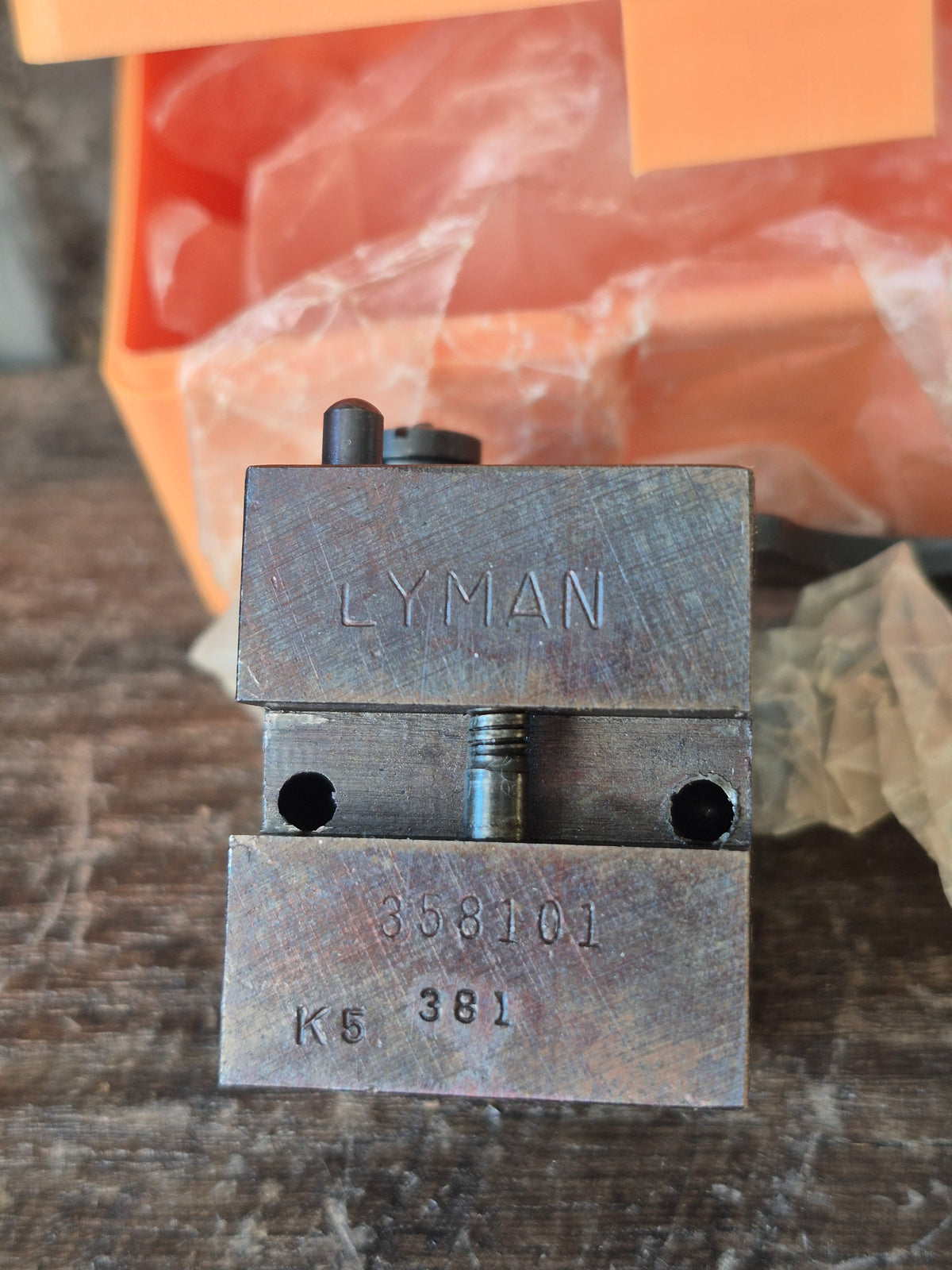 Lyman .358dia 75gr WC double cavity mould block