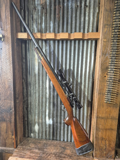 Custom Heavy Barrel Varmint 243 Mauser 98