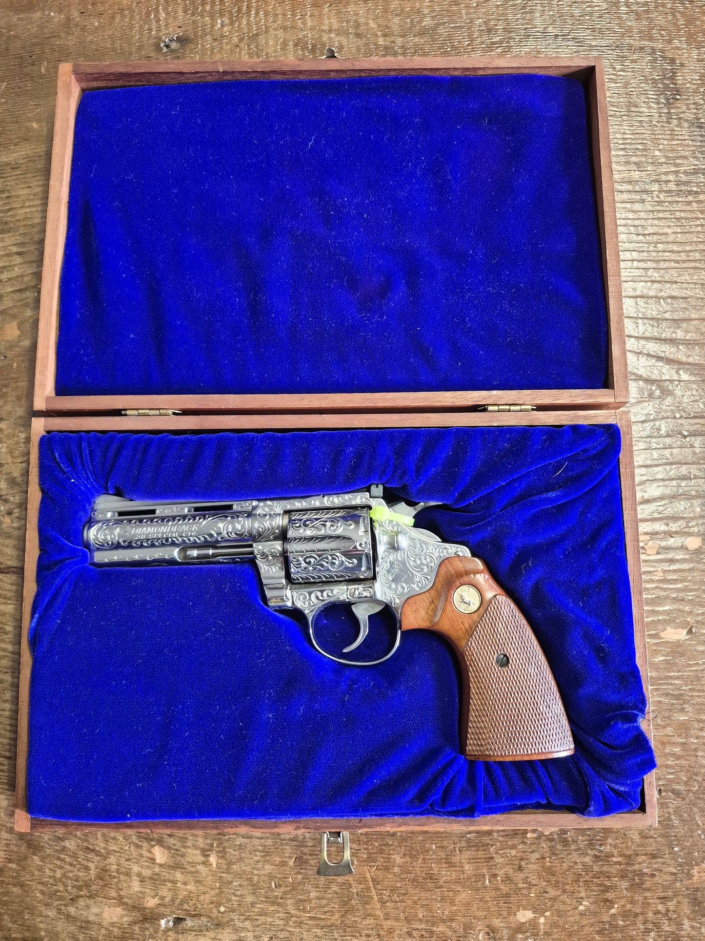 Colt Diamondback .38 Special Grade "D" Engraved