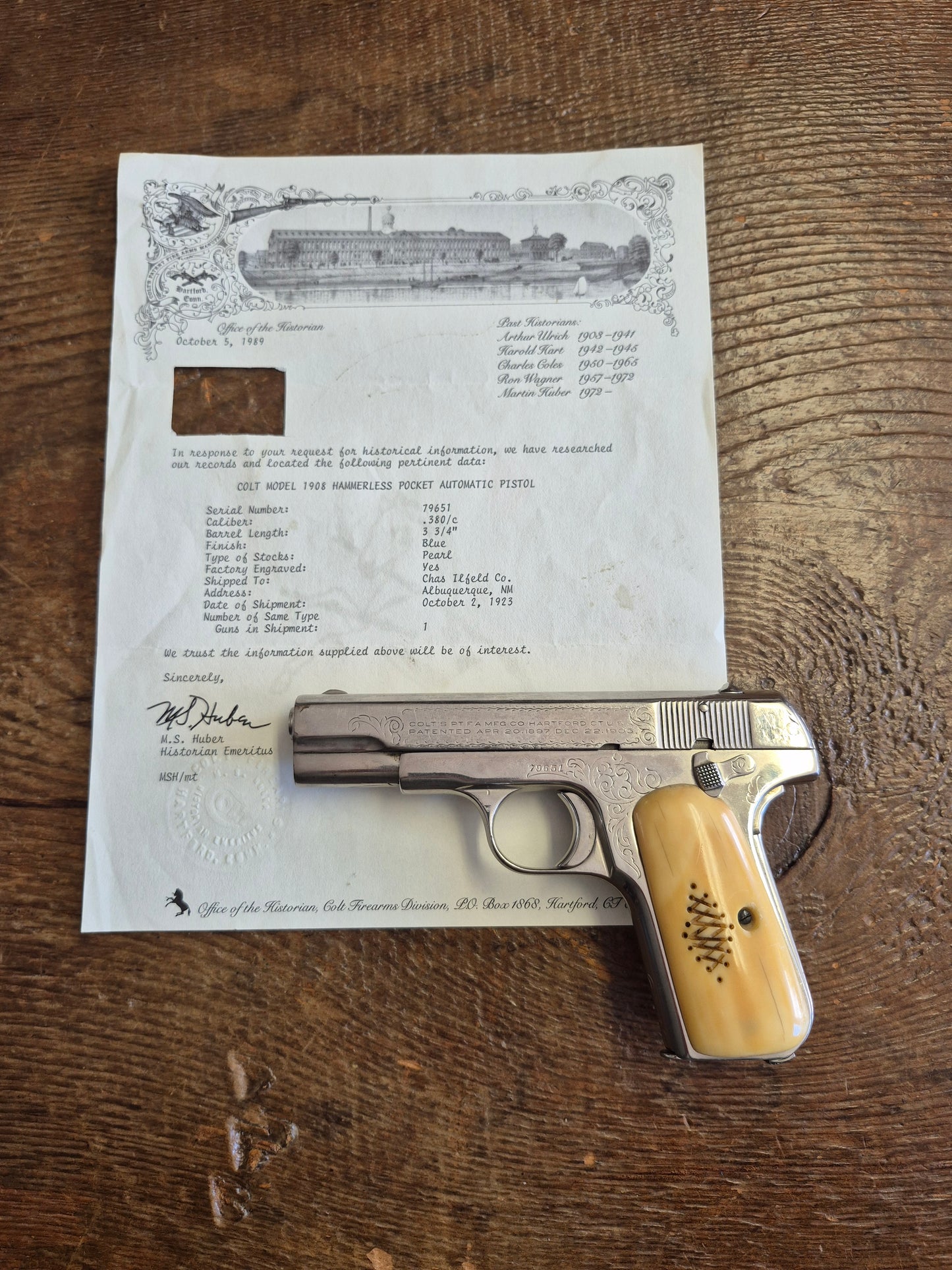 Colt 1908 Pocket Hammerless .380
