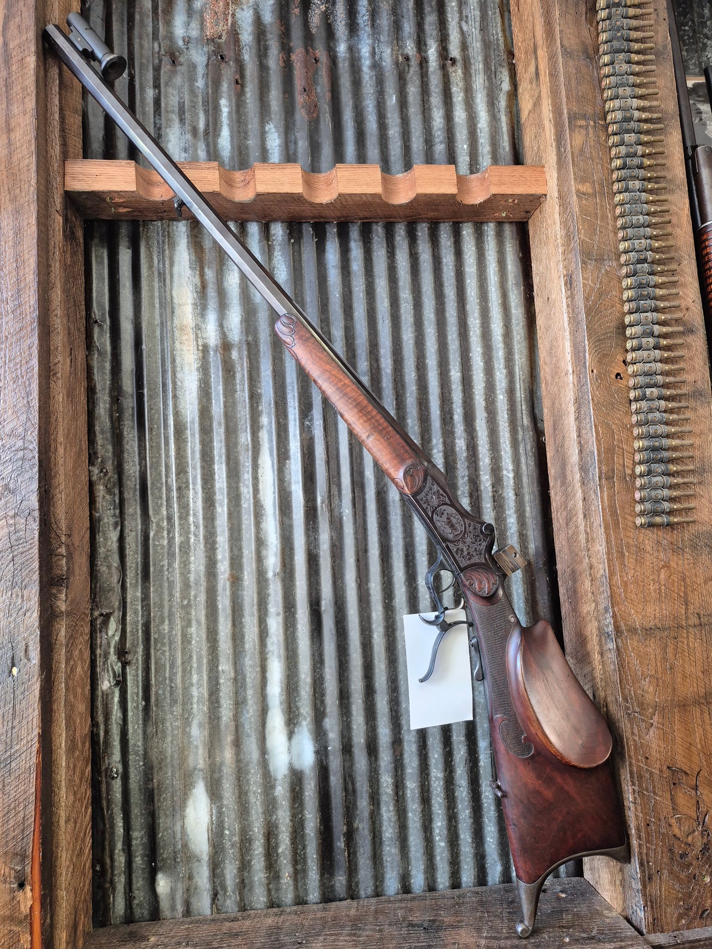 H. Kiechner in Homburg v.d. Hohe 1920's Schutzen Martini-Henry 22lr target rifle