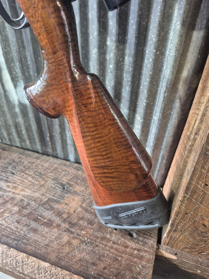 Custom Heavy Barrel Varmint 243 Mauser 98