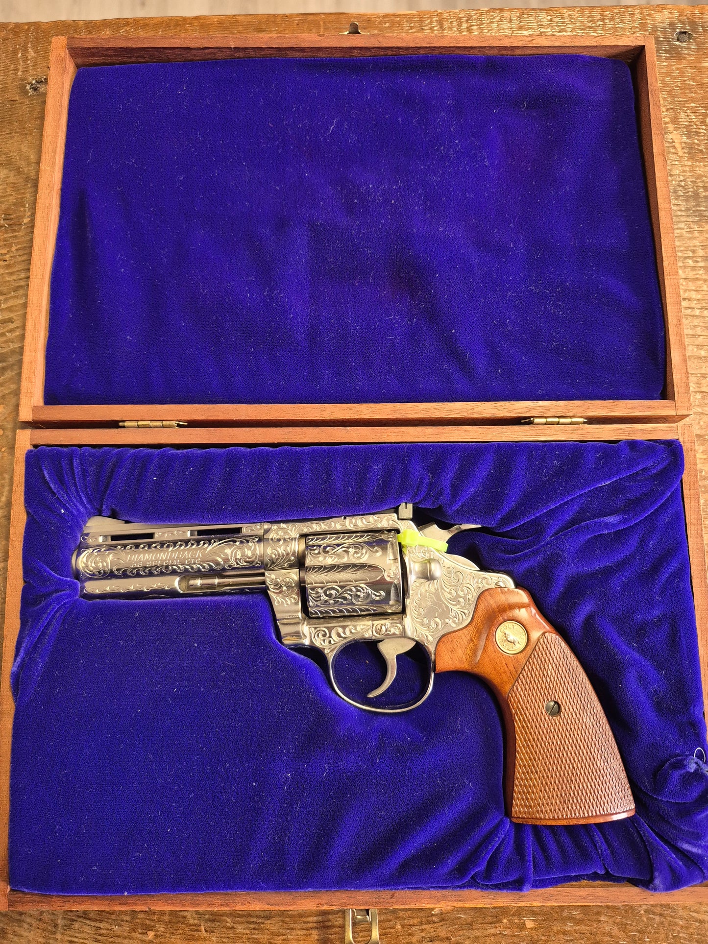 Colt Diamondback .38 Special Grade "D" Engraved