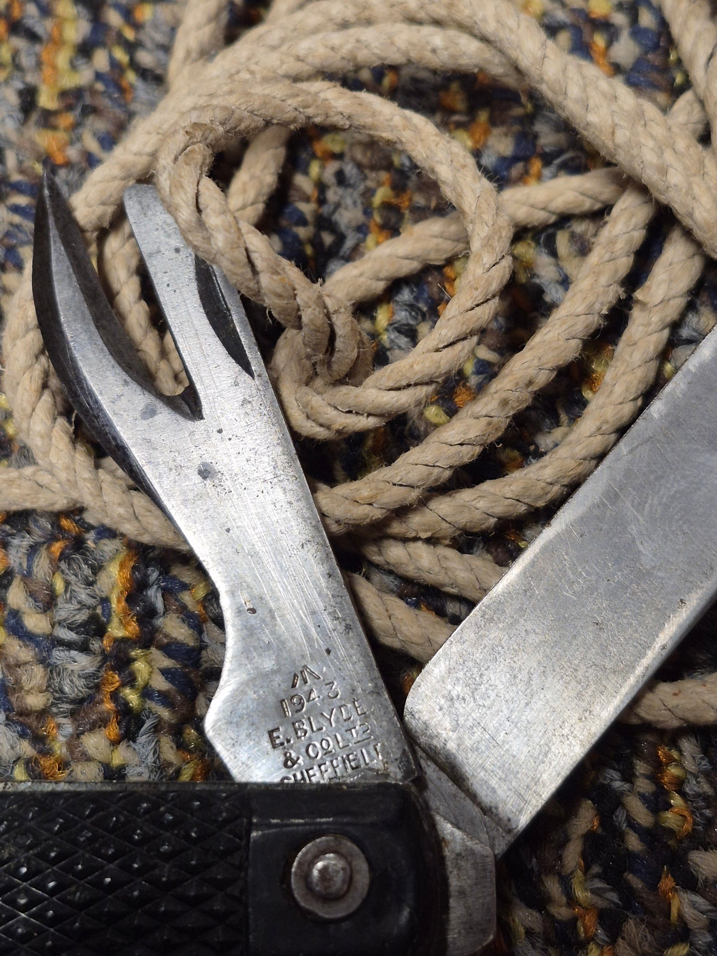WW2 British Two Blade Pocket Knife