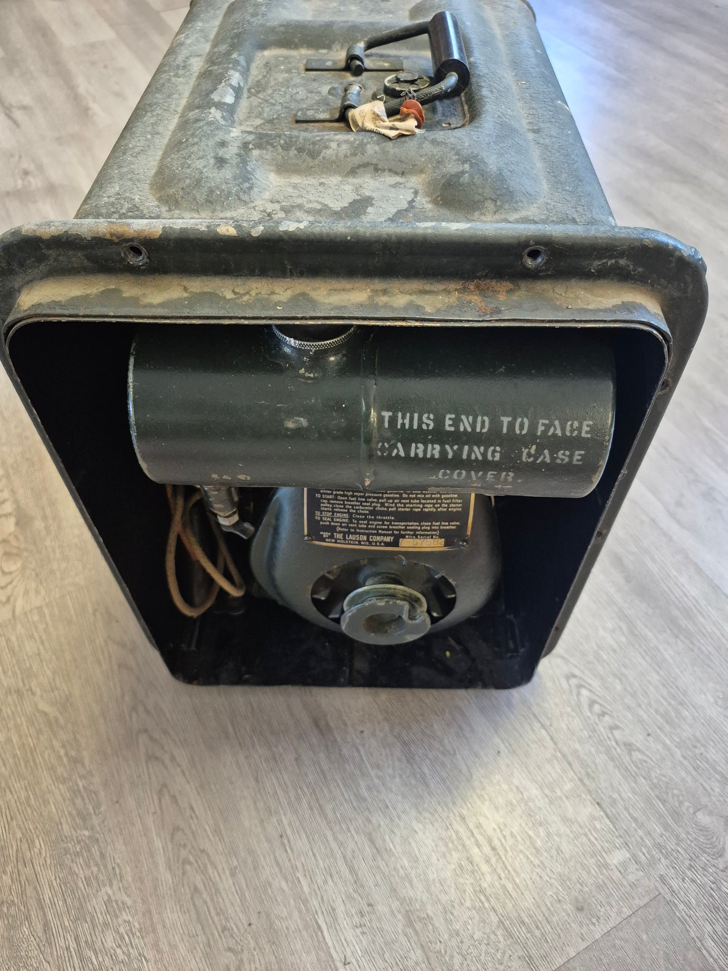 Type CCW-73037 Portable Generator