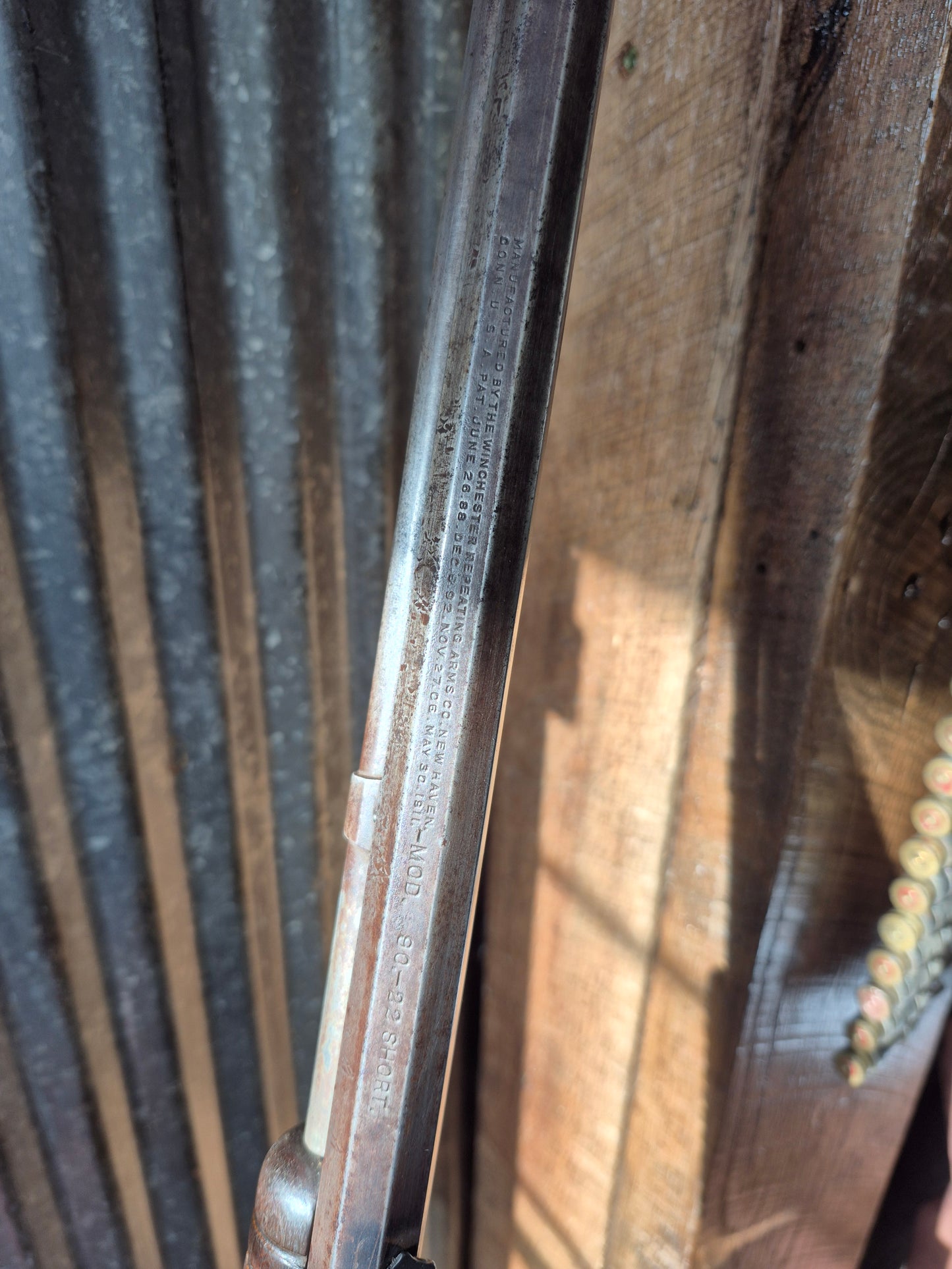 Winchester Model 90 .22 short.