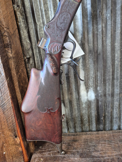 H. Kiechner in Homburg v.d. Hohe 1920's Schutzen Martini-Henry 22lr target rifle