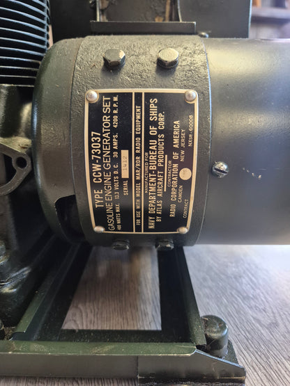 Type CCW-73037 Portable Generator