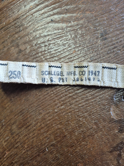 1947 Manufactured 250 Round M1919 Cloth Belt