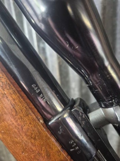 Custom Heavy Barrel Varmint 243 Mauser 98